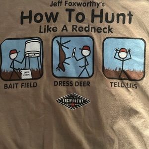 How to Hunt Like a Redneck Funny T-Shirt Adult XL